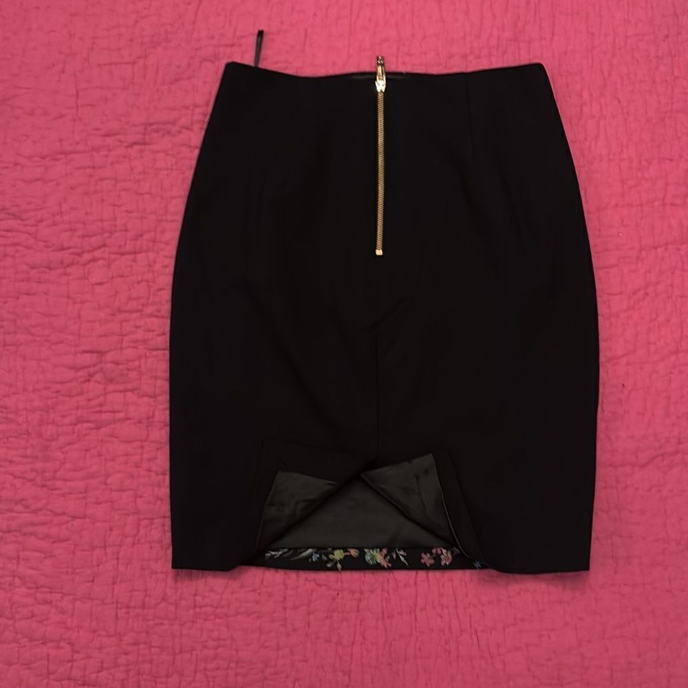 Ted Baker floral print pencil skirt, M - Picture 6 of 9
